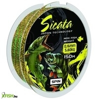 Mistrall Sicata Spin Monofil Pergető Horgász Zsinór 150m 0.30mm 17.80Kg
