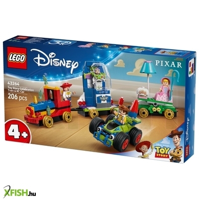 Lego disney pixar 43264 toy story ünnepi vonat és rc versenyautó