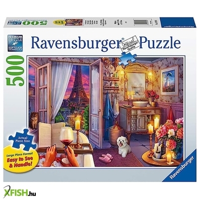 Ravensburger puzzle 500 db - kellemes fürdő