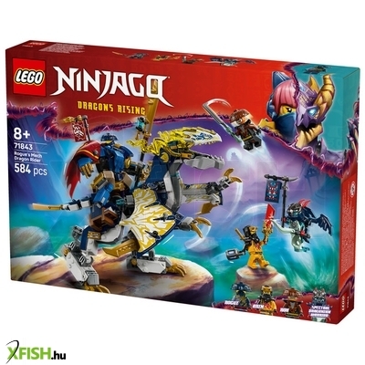 Lego ninjago 71843 rouge sárkánylovas robotja