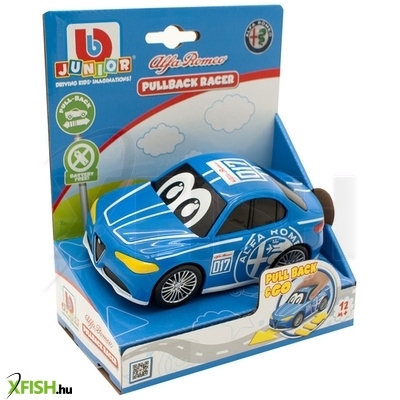 Bburago junior bburago jr. visszahúzós versenyautó - alfa romeo