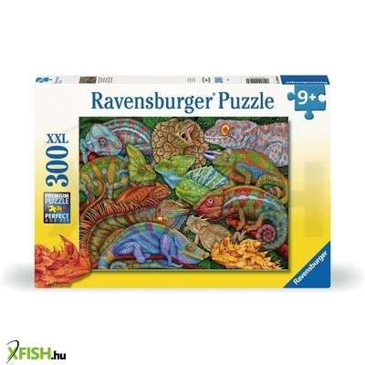 Ravensburger puzzle 300 db - lenyűgöző hüllők
