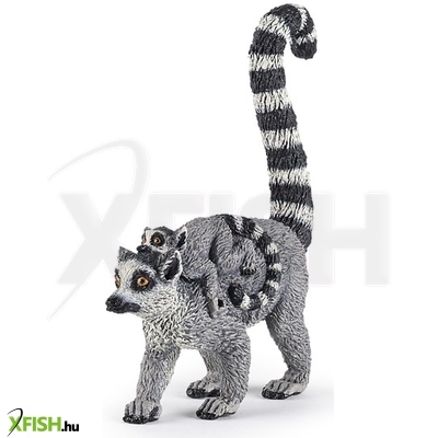 Papo lemur és kölyke