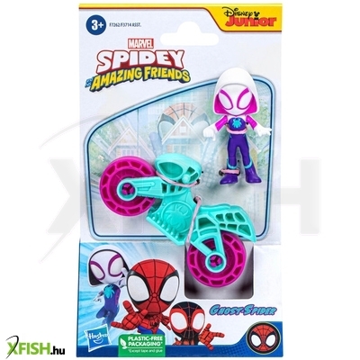 Hasbro spidey motor és szuperhős figura