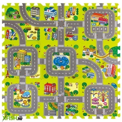 I play szivacsszőnyeg - várostérkép