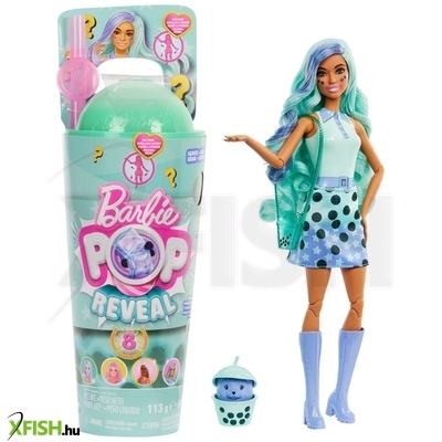 Mattel barbie slime reveal bubi-buli - zöld