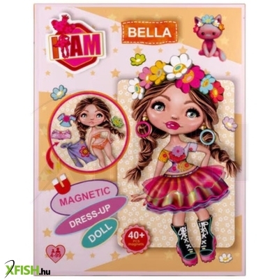 Create it mágneses öltöztető baba, a5