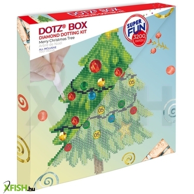 Diamond dotz dotzbox karácsonyfa