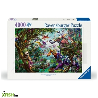 Ravensburger puzzle 4000 db - trópusi sárkányok