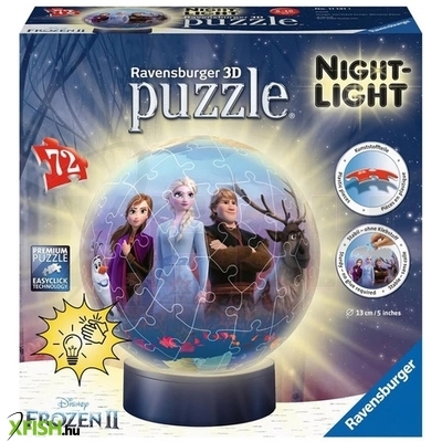 Ravensburger puzzle 3d 72 db - jégvarázs 2