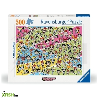 Ravensburger puzzle 500 db - super nanas