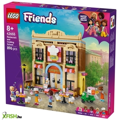 Lego friends 42655 étterem és főzőiskola