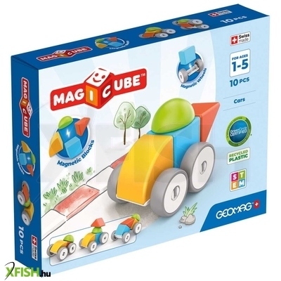 Geomag magicube blocks recycled autók
