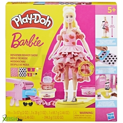 Play-doh barbie divatbemutató