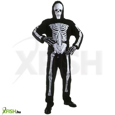 Csontváz jelmez - 158 cm-es méret