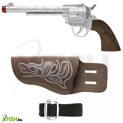 Cowboy pisztoly táskával és övvel