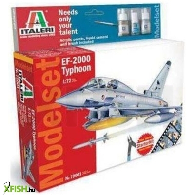 Italeri: EF-2000 Typhoon repülőgép makett, 1:72
