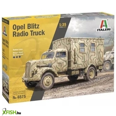 Italeri: Opel Blitz rádiós teherautó makett, 1:35