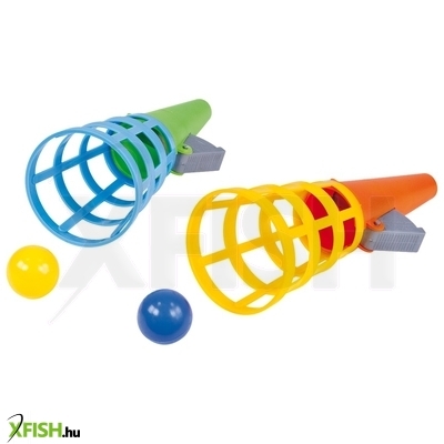 Lena tölcséres labdakilövő 2 darabos készlet - 12 cm