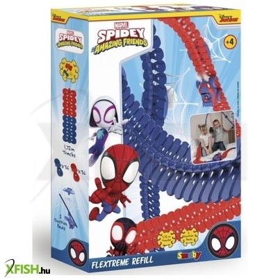 Smoby: Póki és csodálatos barátai - FleXtreme sínhosszabbító csomag