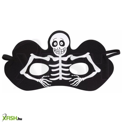 Csontváz mintájú szemmaszk