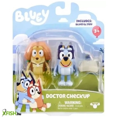 Bluey: Dupla figuracsomag - Orvos Indy és Bluey