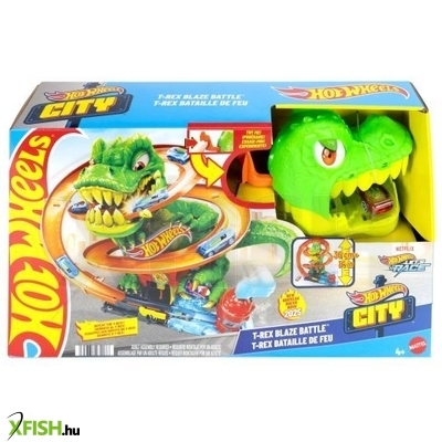 Hot Wheels: T-Rex Támadás pályaszett