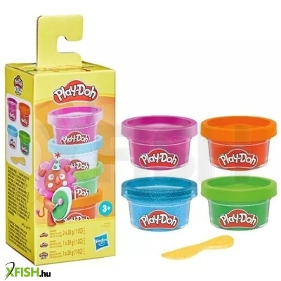 Play-Doh: Mini színes készlet - 4 db-os, többféle