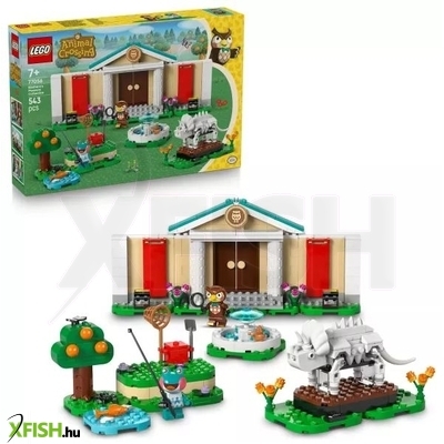 LEGO® Animal Crossing Blathers múzeumi gyűjteménye 77056
