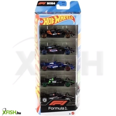Hot Wheels: 5 db-os szett - Forma 1