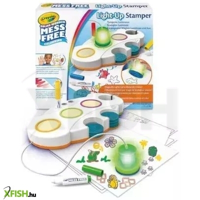 Crayola: Color Wonder Világító varázspecsét készlet