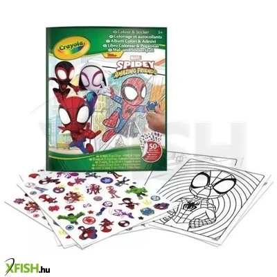 Crayola: Színező matricákkal - Póki