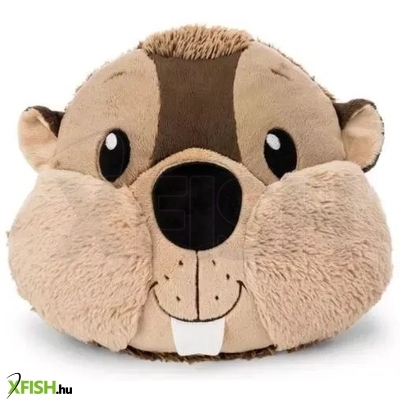 Nici Green: Harry Woodsnacker hód párna - 32 x 27 cm