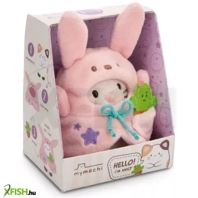 Nici: Angy plüss cica, jelmezben, dobozban - 8 cm