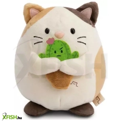 Nici: Angy plüss cica, kaktusszal - 27 cm