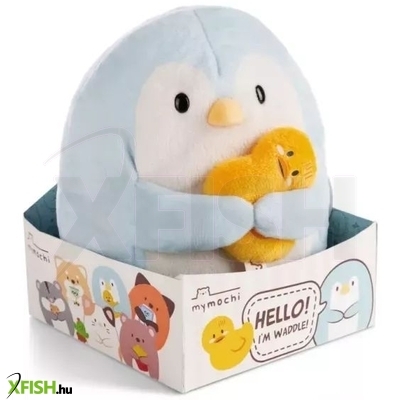 Nici: Waddle plüss pingvin, kacsával - 16 cm