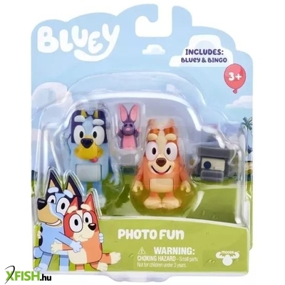 Bluey: Fényképezkedés figura szett - 2 db-os