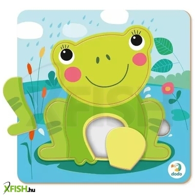 Dodo: Béka puzzle - 5 darabos