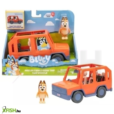 Bluey: Heeler Family Road Trip - 4 x 4 jármű, figurával