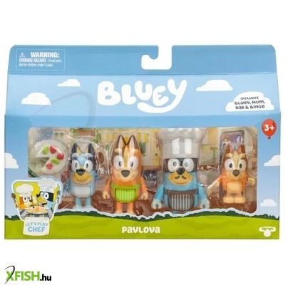 Bluey: Desszert szett - 4 db-os