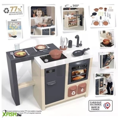 Smoby: Konyha sziget, 23 kiegészítővel