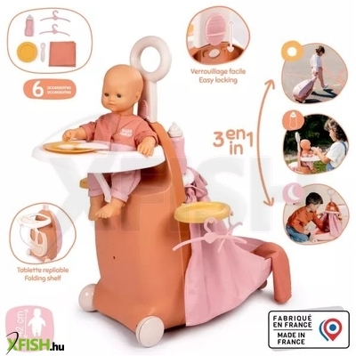 Baby Nurse: 3 az1-ben babacenter húzós bőrönd