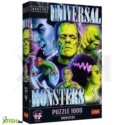 Trefl: Szörnyek - 1000 darabos puzzle