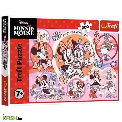 Trefl: Minnie egér - 200 darabos puzzle