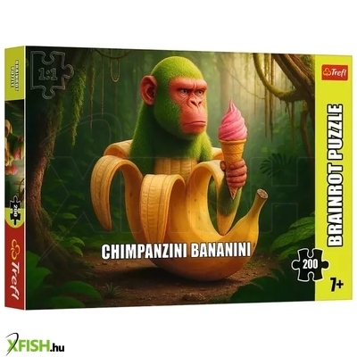 Trefl: Brainrot Chimpanzini Bananini - 200 darabos puzzle