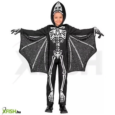 Pterodaktilusz csontváz kezeslábas jelmez - 128 cm