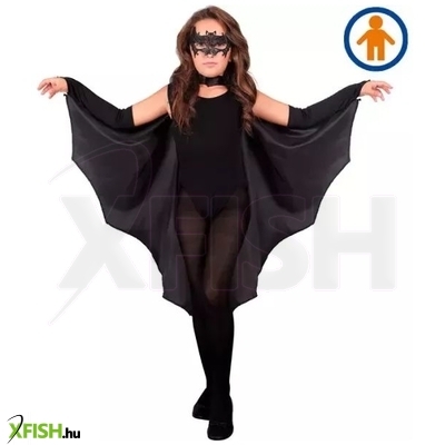 Denevérköpeny jelmez - 116 cm