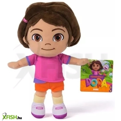 Dóra, a felfedező plüssfigura - 20 cm