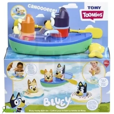 Tomy Toomies: Bluey családi fürdőszett