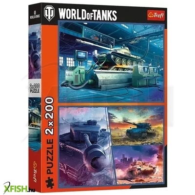 Trefl: Páncélos küldetés: World of Tanks 2x200 darabos puzzle
